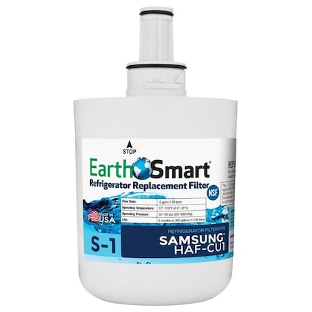 Earthsmart Earthsmart 4912788 S-1 Replacement Filter for Refrigerators; 300 gal 4912788